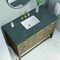 James Martin Vanities 48'' Single Vanity, Pebble Oak w/ 3 CM Parisien Bleu Quartz Top D100-V48-PBO-3PBL - alternate 3